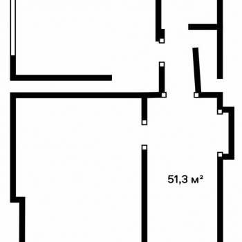 Сдается 2-х комнатная квартира, 50 м²