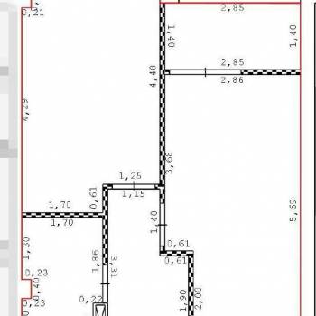 Продается 2-х комнатная квартира, 42 м²