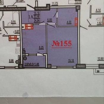 Продается 1-комнатная квартира, 35 м²