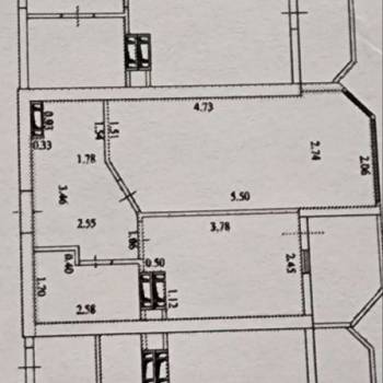 Продается 1-комнатная квартира, 39,1 м²