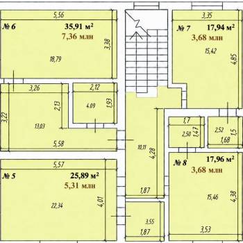 Продается 1-комнатная квартира, 18 м²