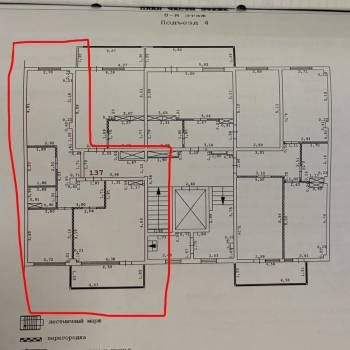 Продается 2-х комнатная квартира, 64,1 м²