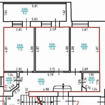 Продается Многокомнатная квартира, 118,9 м²