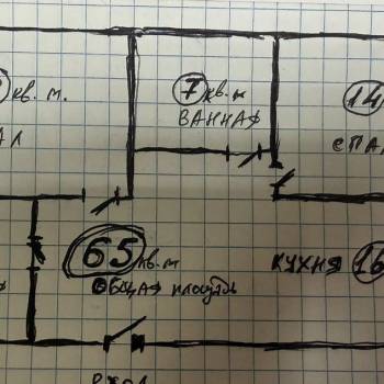 Сдается Многокомнатная квартира, 65 м²