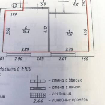 Продается 1-комнатная квартира, 37 м²