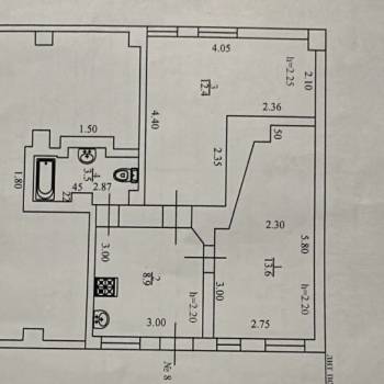 Продается 2-х комнатная квартира, 38 м²