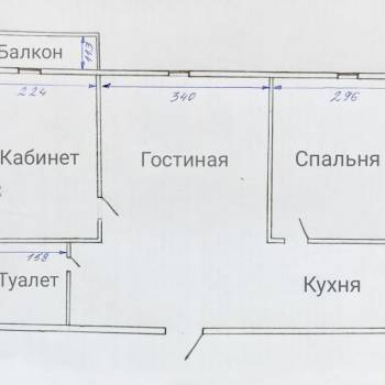 Сдается Многокомнатная квартира, 60 м²