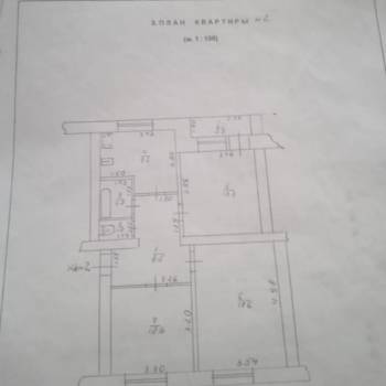 Продается 3-х комнатная квартира, 63 м²