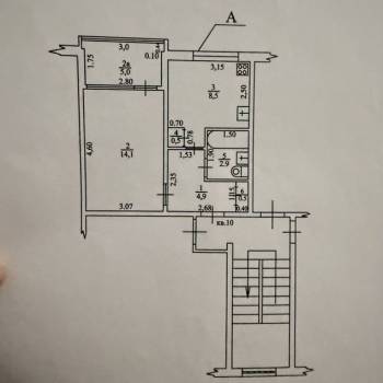 Продается 1-комнатная квартира, 31,4 м²