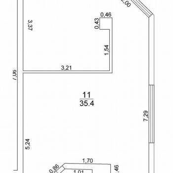 Продается 1-комнатная квартира, 37,7 м²