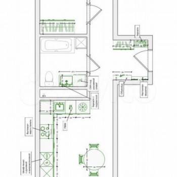 Продается 2-х комнатная квартира, 45,8 м²