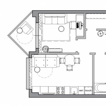 Продается 1-комнатная квартира, 39,8 м²