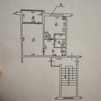 Продается 1-комнатная квартира, 31,4 м²