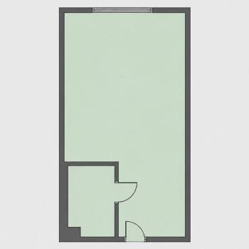 Продается 1-комнатная квартира, 28,2 м²