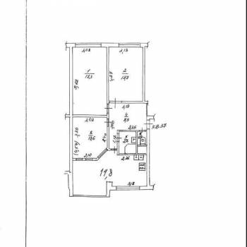 Продается 3-х комнатная квартира, 68 м²