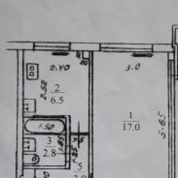 Сдается 1-комнатная квартира, 32 м²