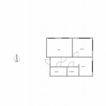 Продается 2-х комнатная квартира, 46 м²