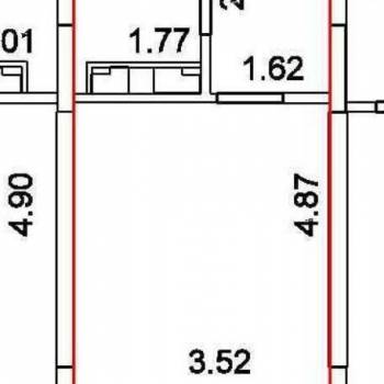 Продается 1-комнатная квартира, 25 м²