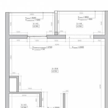 Продается 1-комнатная квартира, 46 м²