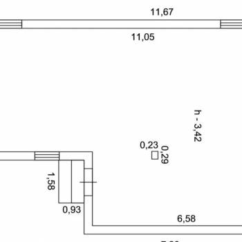 Продается 1-комнатная квартира, 24 м²