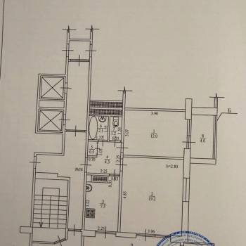 Продается 2-х комнатная квартира, 62 м²
