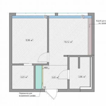 Сдается 1-комнатная квартира, 36,6 м²