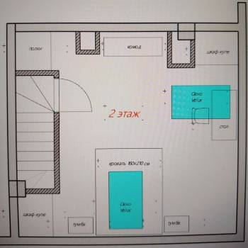 Сдается 2-х комнатная квартира, 58 м²