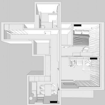 Продается 2-х комнатная квартира, 66,6 м²