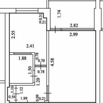 Продается 1-комнатная квартира, 31 м²
