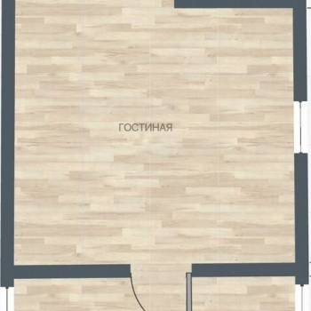 Продается 1-комнатная квартира, 23,1 м²