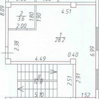 Продается 3-х комнатная квартира, 61 м²