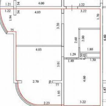 Продается 2-х комнатная квартира, 60 м²