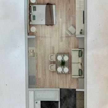 Продается 1-комнатная квартира, 38,2 м²