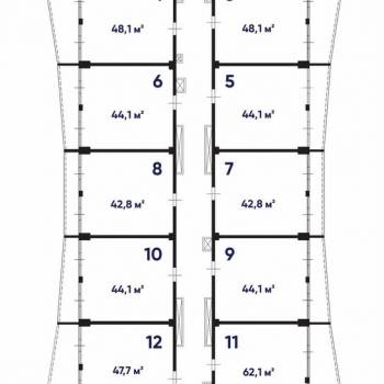 Продается 1-комнатная квартира, 40 м²
