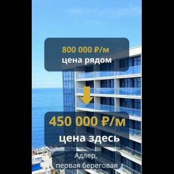 Продается 1-комнатная квартира, 40 м²