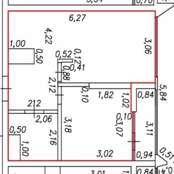 Продается 2-х комнатная квартира, 38 м²