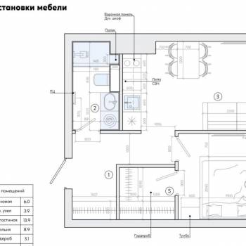 Сдается 2-х комнатная квартира, 38 м²
