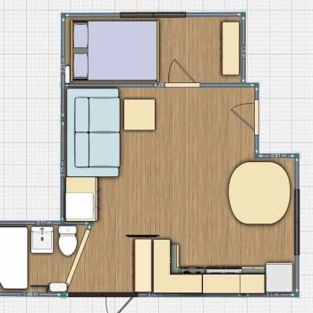 Продается 1-комнатная квартира, 30,3 м²