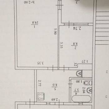 Продается 3-х комнатная квартира, 61 м²