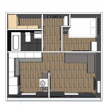 Сдается 1-комнатная квартира, 37 м²