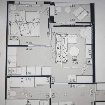 Продается 1-комнатная квартира, 42 м²