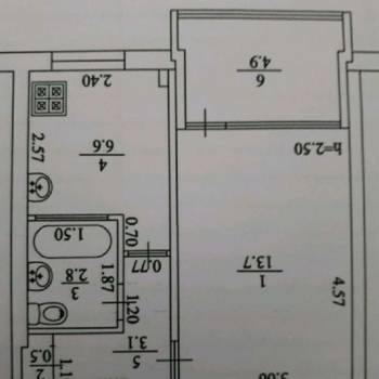 Сдается 1-комнатная квартира, 32 м²