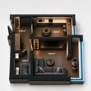 Сдается 1-комнатная квартира, 26 м²