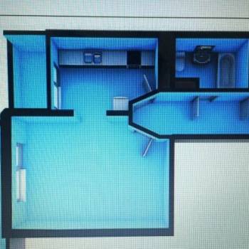 Сдается 1-комнатная квартира, 63 м²