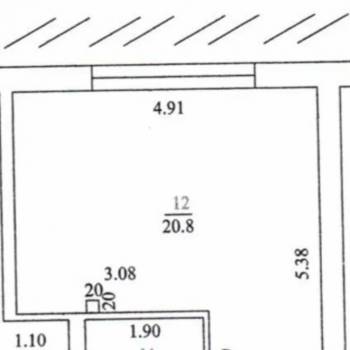 Продается 1-комнатная квартира, 24,1 м²