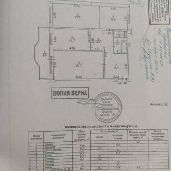 Продается 3-х комнатная квартира, 83,2 м²