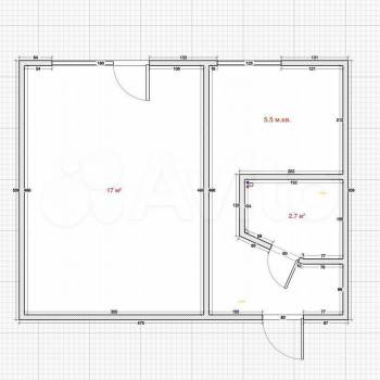 Сдается 1-комнатная квартира, 29 м²