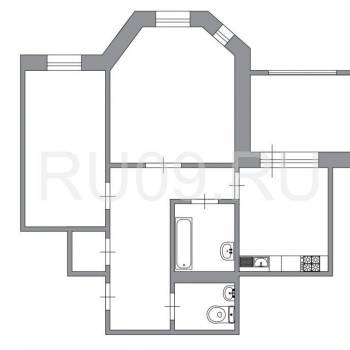 Продается 2-х комнатная квартира, 58 м²