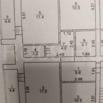 Сдается Многокомнатная квартира, 83 м²