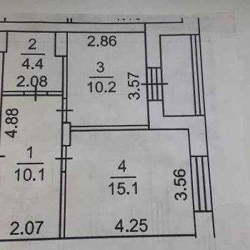 Сдается 1-комнатная квартира, 39,8 м²